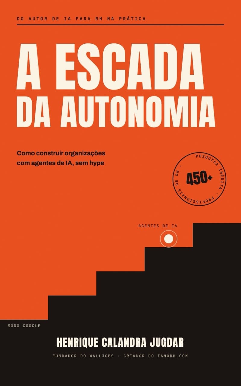 Capa do livro A Escada da Autonomia, de Henrique Calandra Jugdar