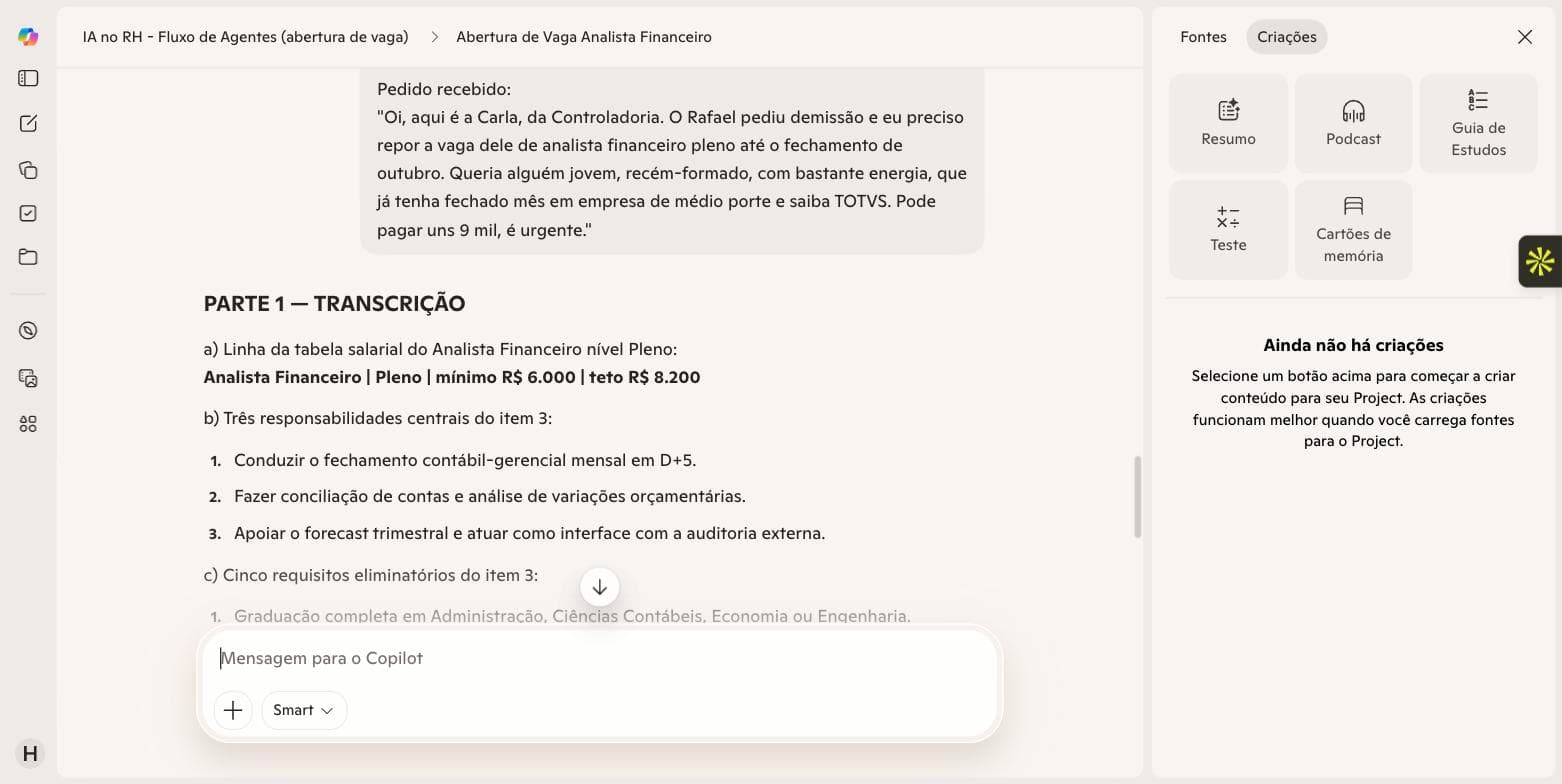 Copilot transcrevendo corretamente a tabela salarial quando obrigado a copiar literalmente