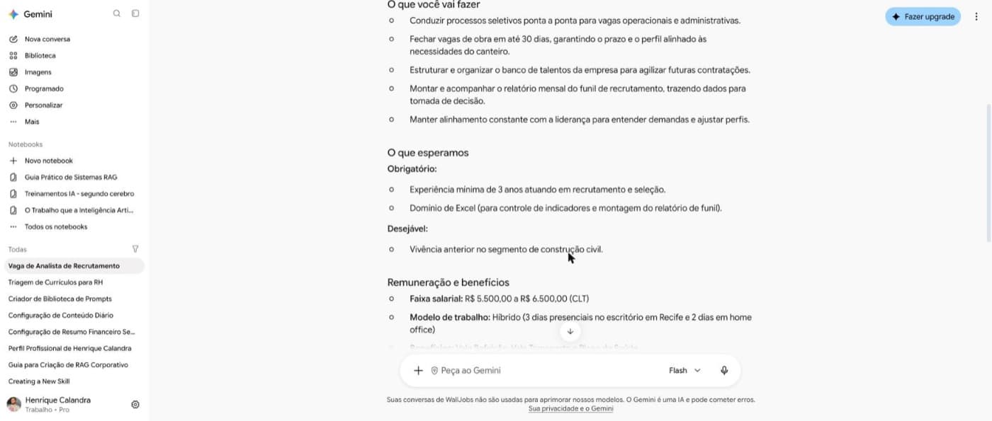 Requisitos e remuneração.