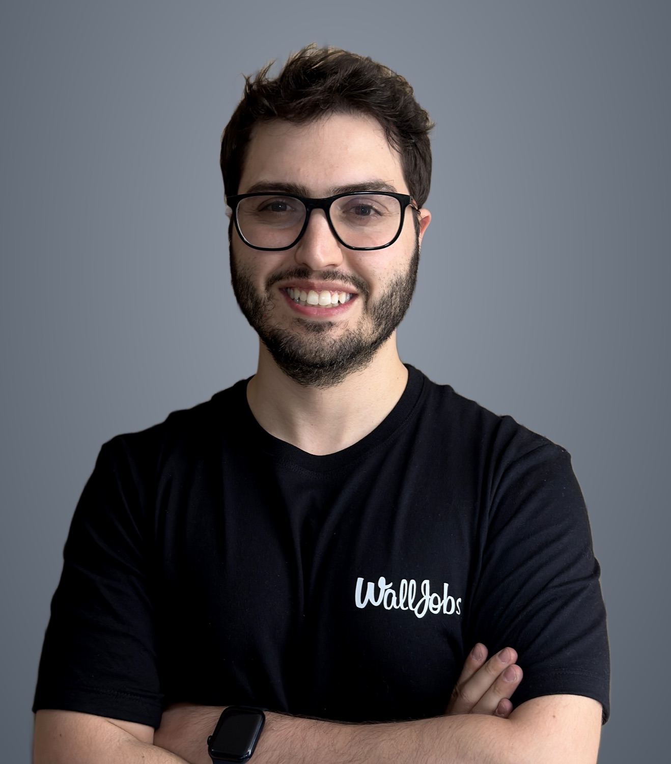 Retrato de Henrique Calandra, CEO da WallJobs